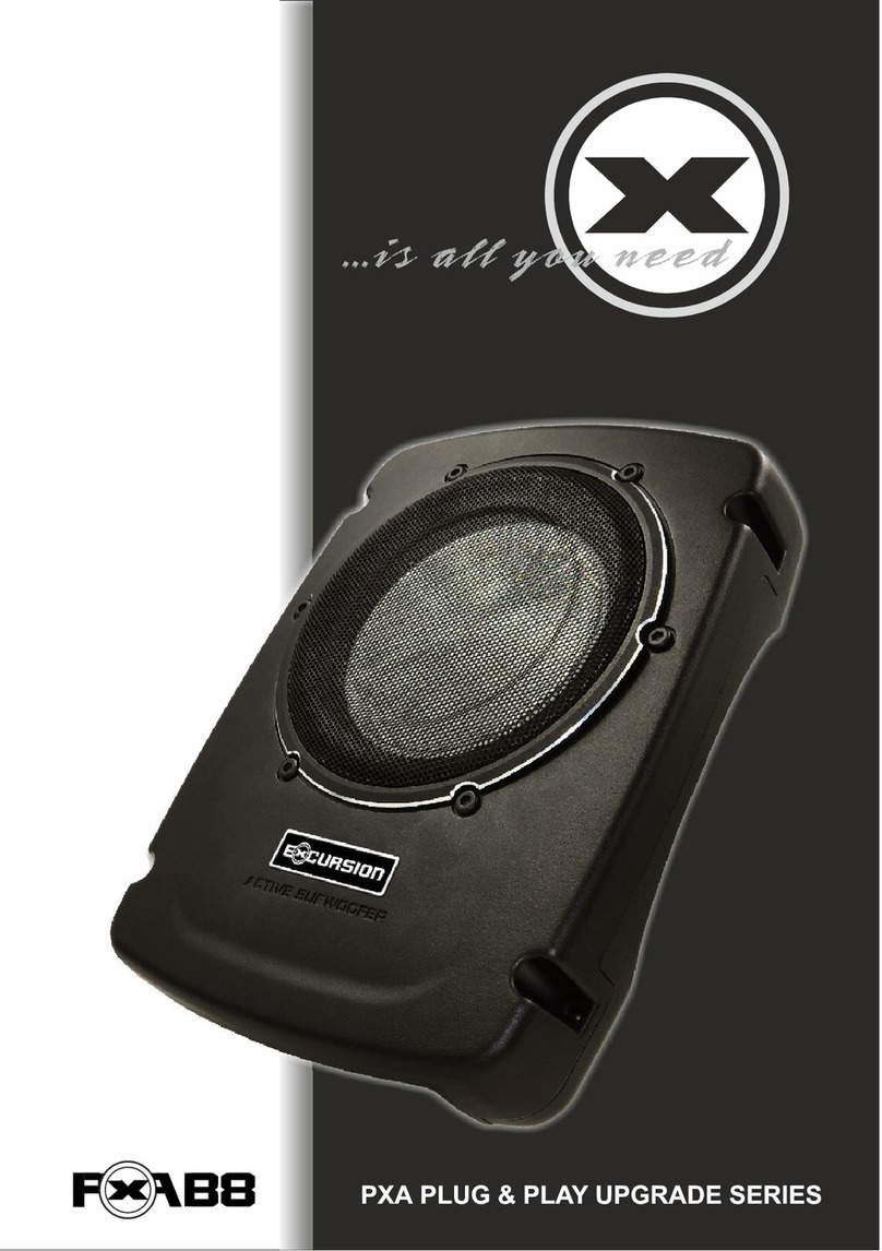 EXCURSION PXA Series manual