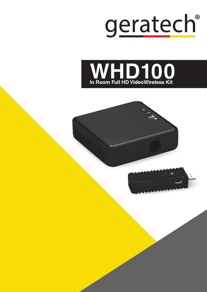 geratech WHD100 manual