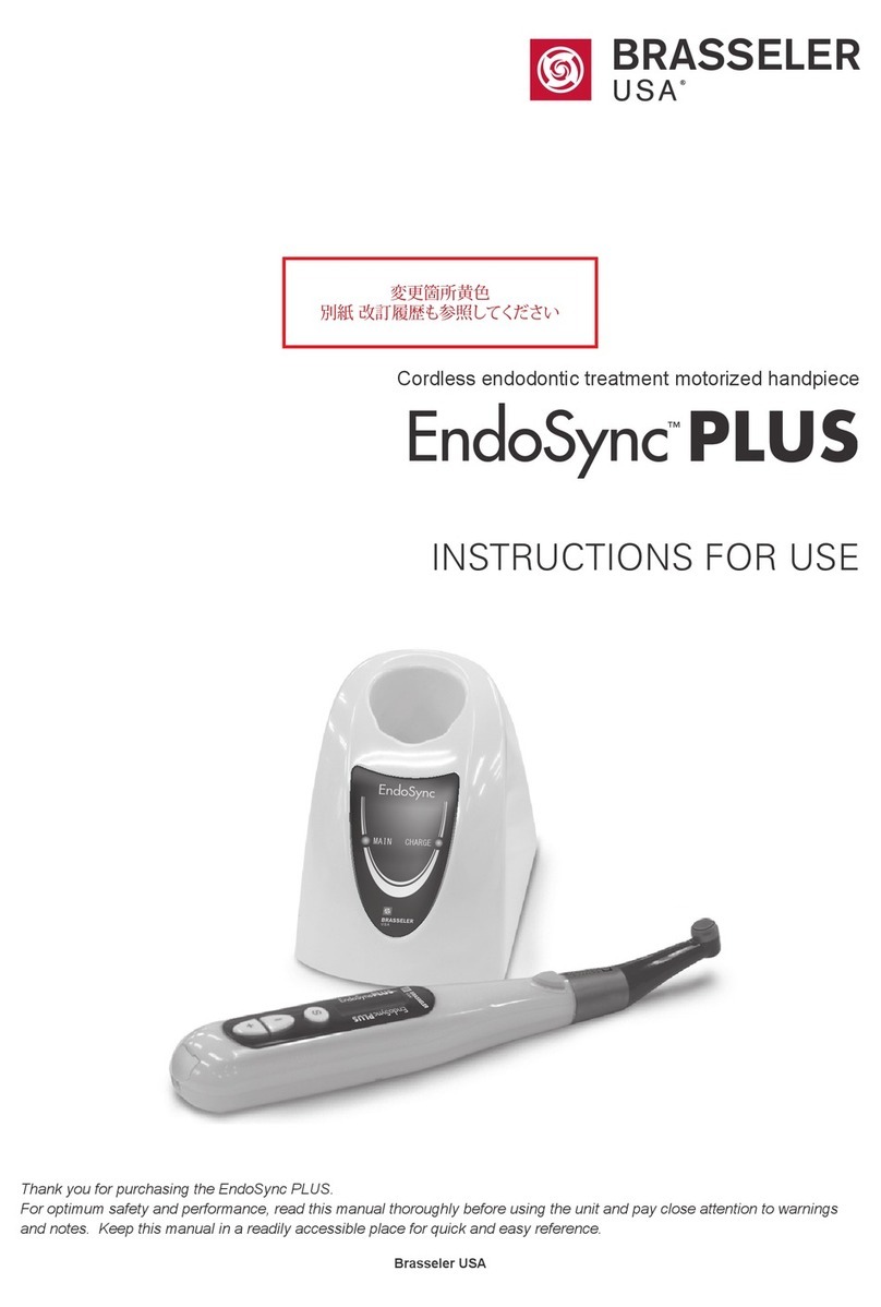 BRASSELER USA EndoSync PLUS Instructions for use BRASSELER USA EndoSync PLUS Instructions for use
