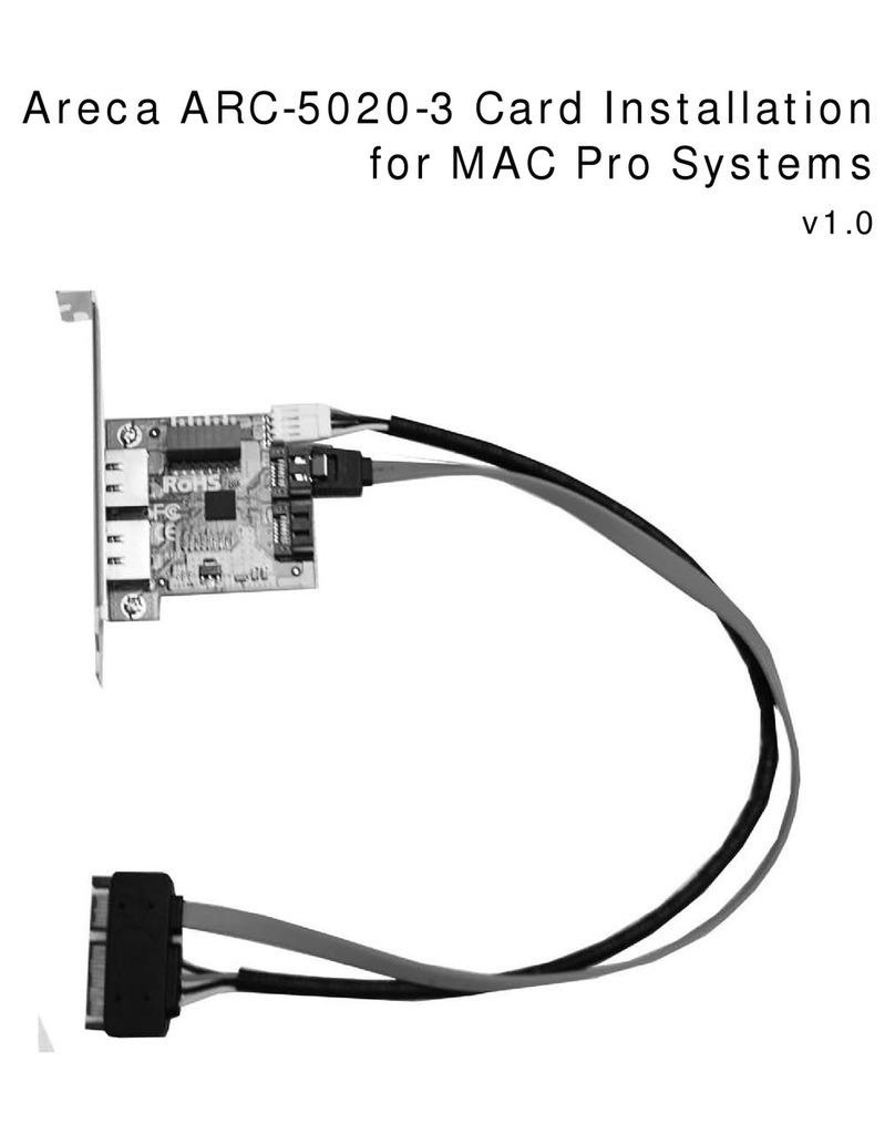 Areca ARC-5020-3 manual Areca ARC-5020-3 manual