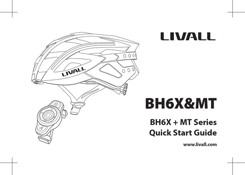 Livall BH6X Series quick start guide