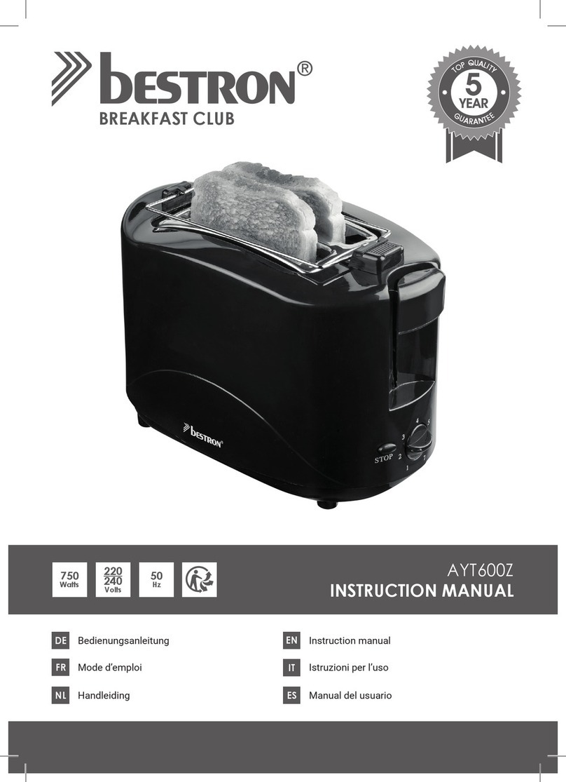 Bestron AYT600Z User manual