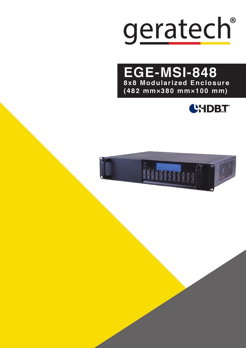 geratech EGE-MSI-848 manual