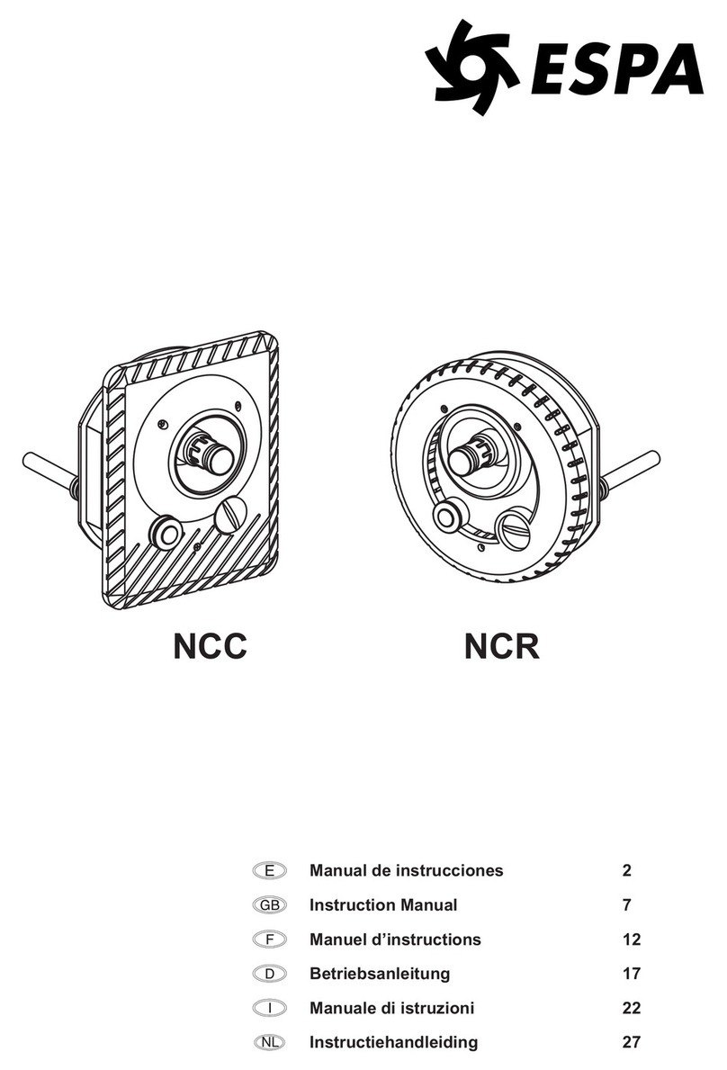 Espa NCC User manual