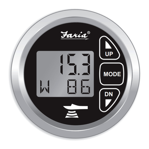 Faria Beede Dual Temperature Depth Sounder owner's manual