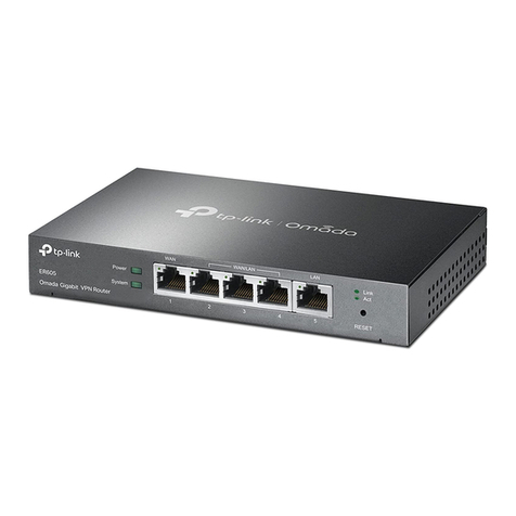 TP-Link SafeStream TL-R605 User manual