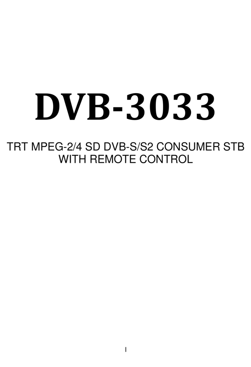 Comsat DVB-3033 manual