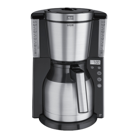Melitta LOOK Therm Timer User manual
