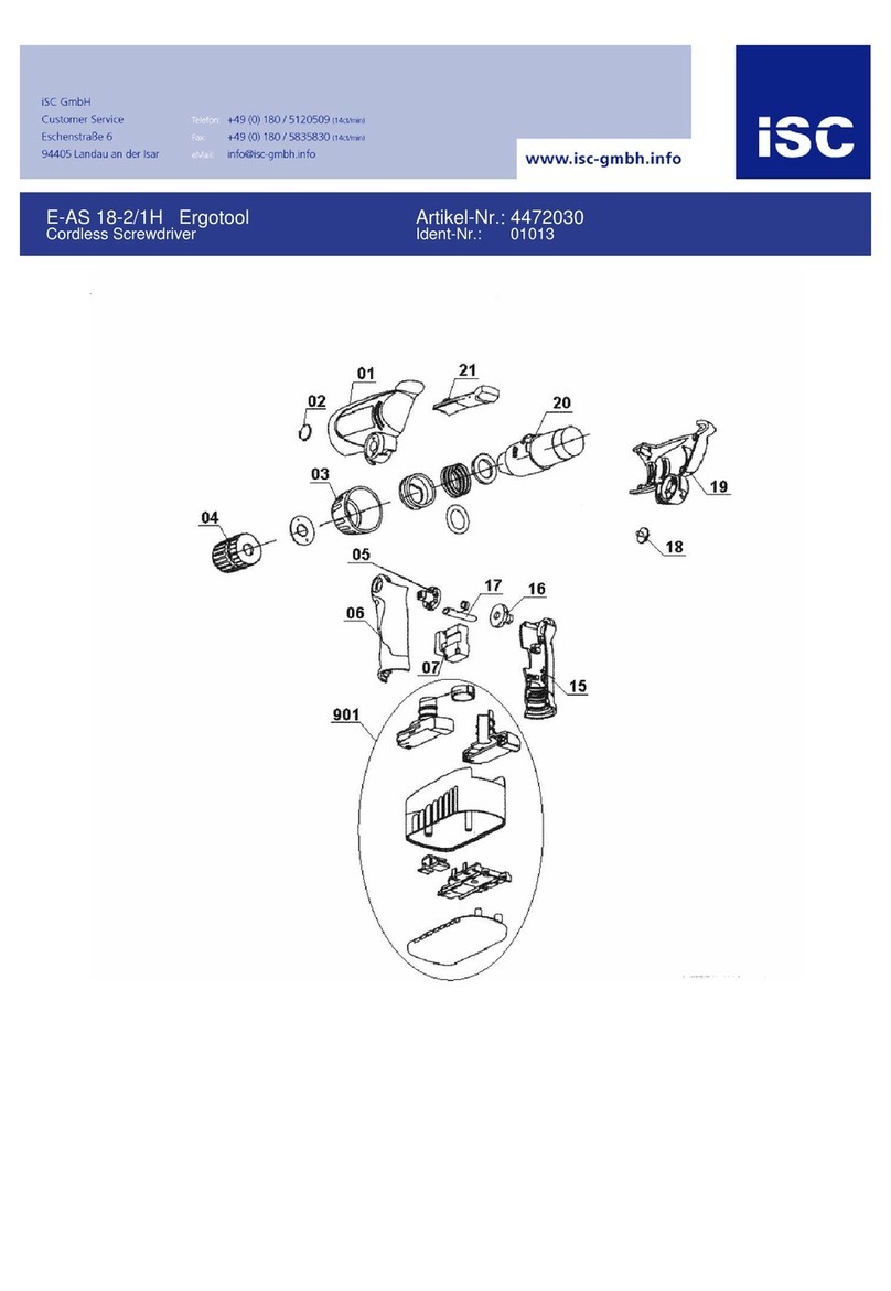 EINHELL Ergo Tool E-AS 18-2/1H User manual