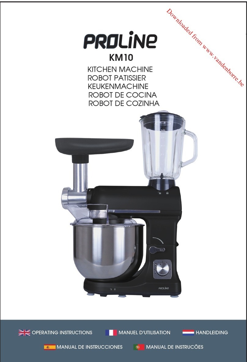 Proline KM10 operating instructions