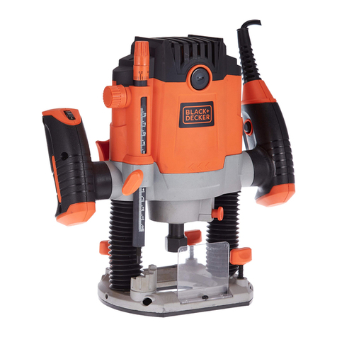BLACK DECKER BDROUT127 User manual