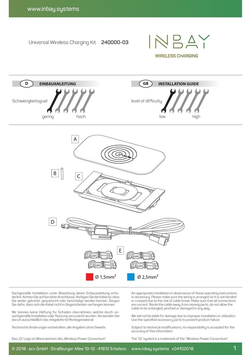Inbay 240000-03 installation guide