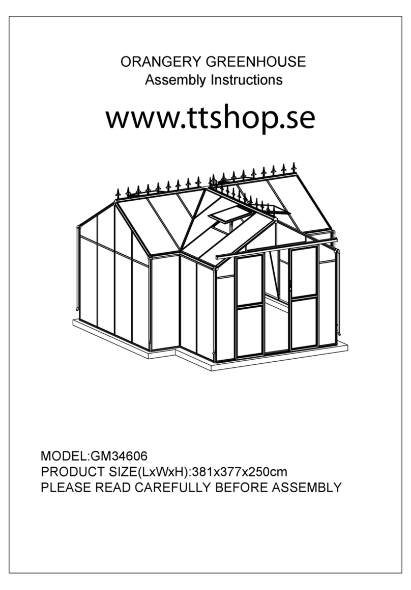 G-MORE ORANGERY Series Assembly instructions
