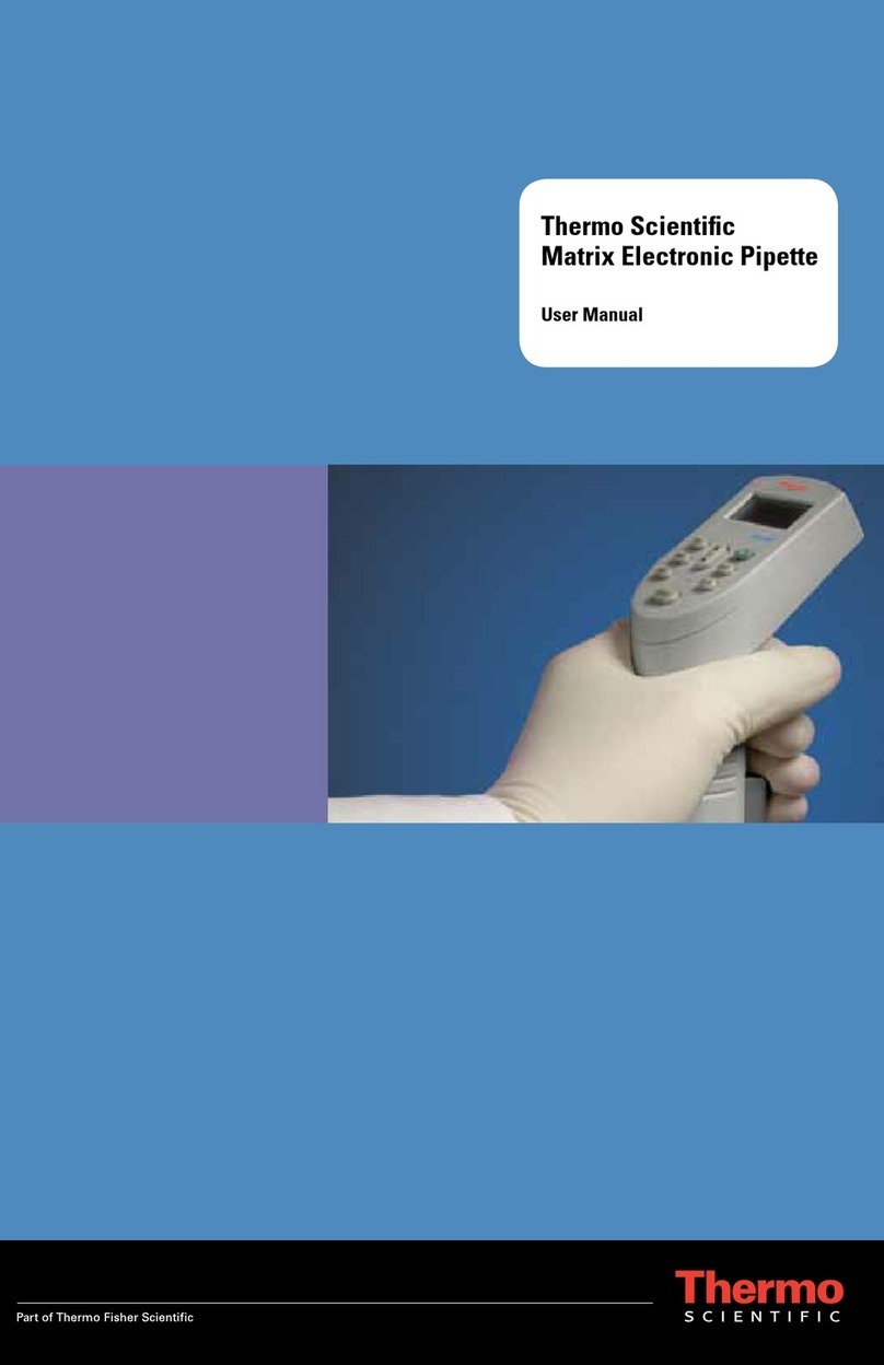 Thermo Scientific Matrix 1029 User manual