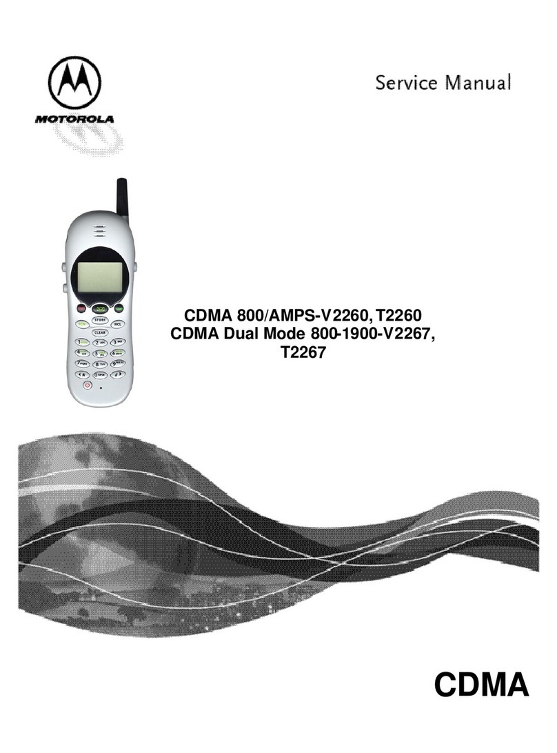 Motorola V2260 Service manual