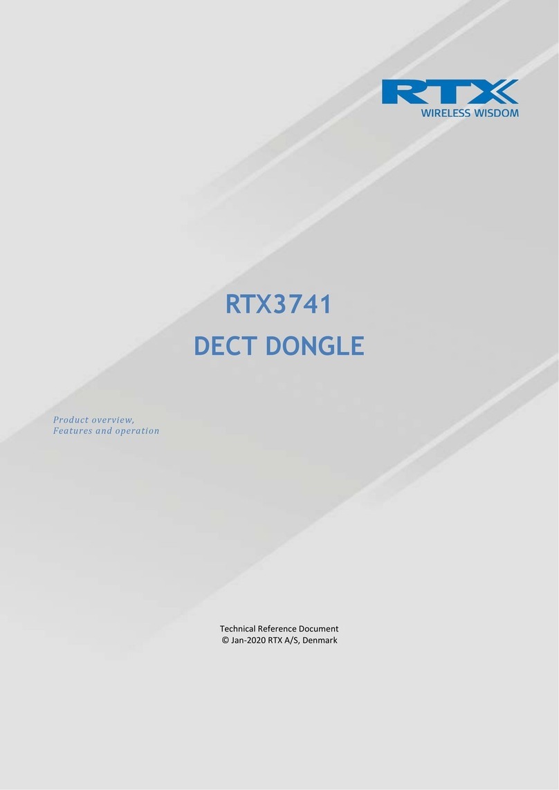 RTX RTX3741 Technical Reference Document