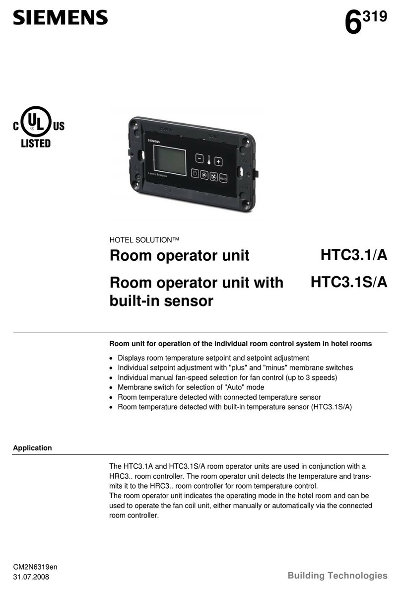 Siemens HOTEL SOLUTION HTC3.1/A manual