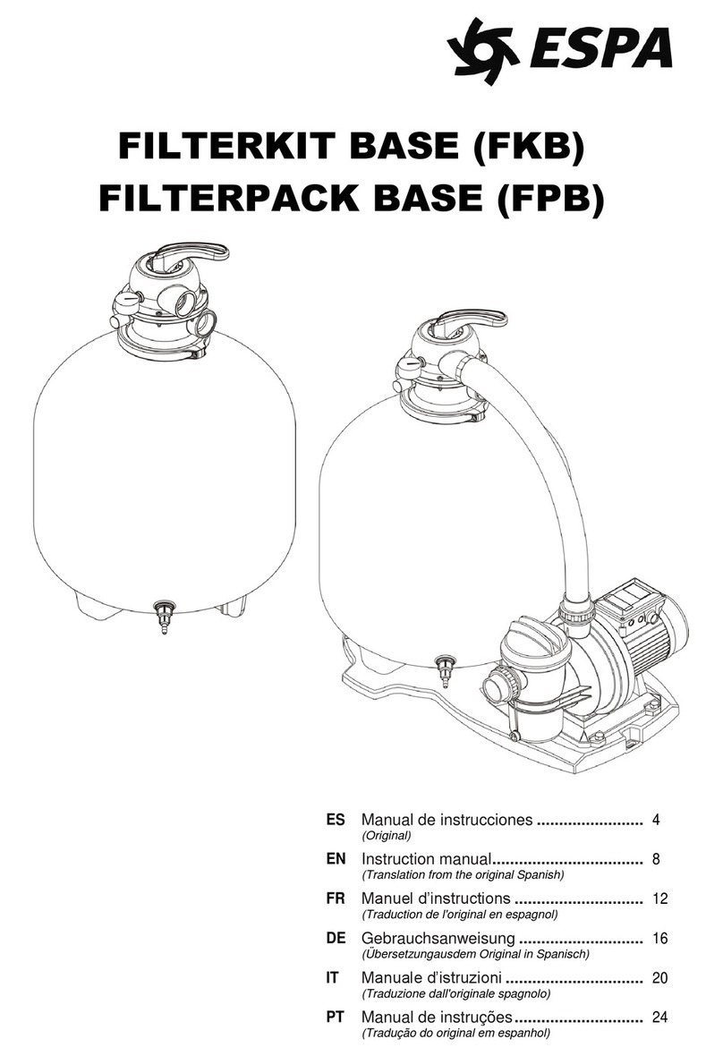Espa FILTERKIT BASE instruction manual