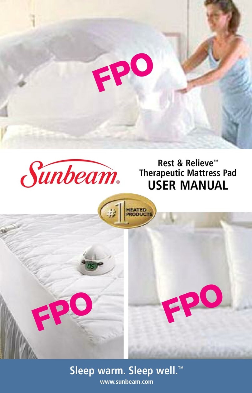Sunbeam Rest & Relieve FPO user manual