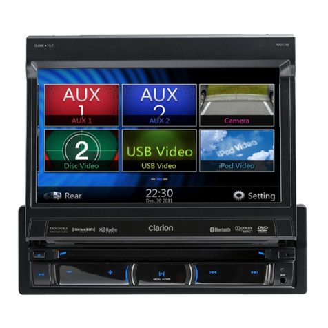 Clarion NZ502 User manual Clarion NZ502 User manual