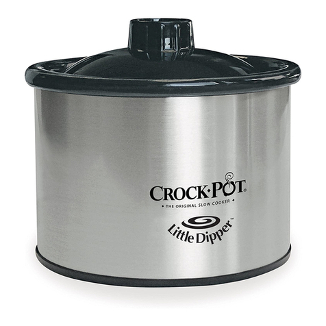 Crock-Pot Little Dipper User manual