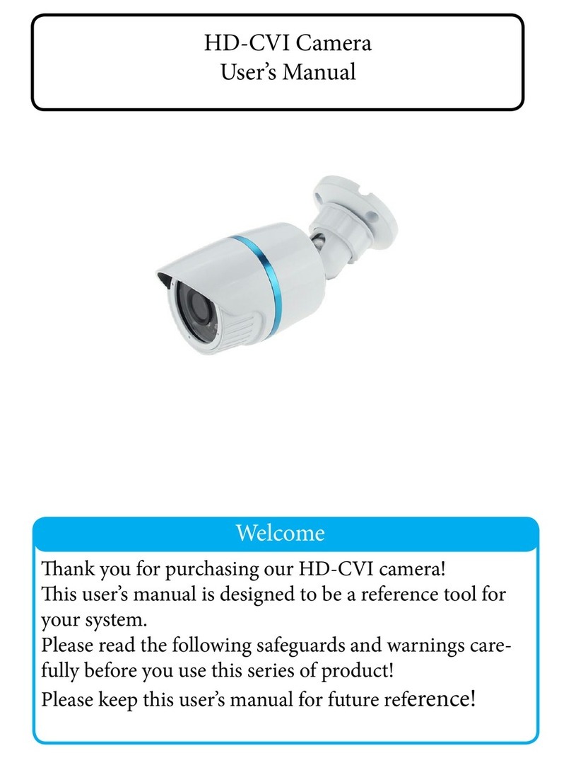 Security Camera King CVIOB-TP1IRE User manual