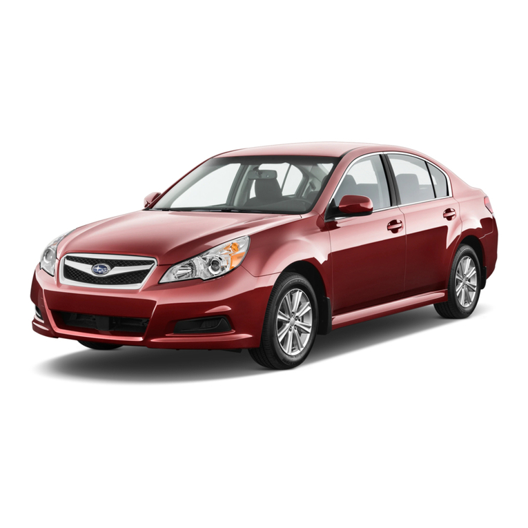 Subaru 2012 Legacy user manual