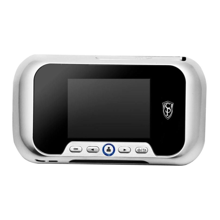 Cannon Security Products DV01P User manual