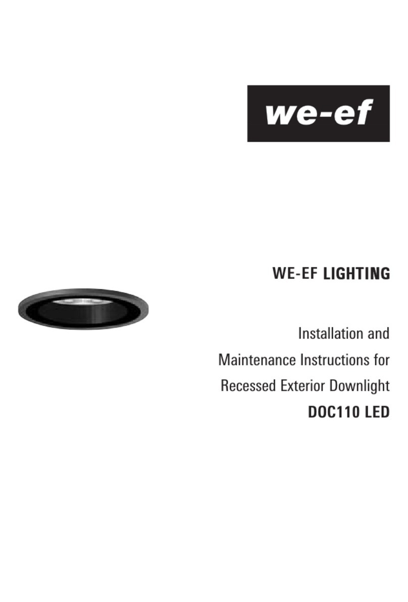 WE-EF DOC110 LED Installation and maintenance instructions