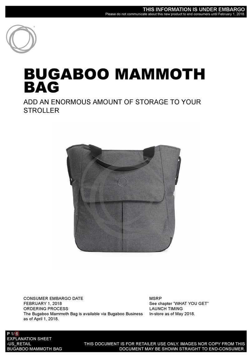 Bugaboo MAMMOTH BAG manual