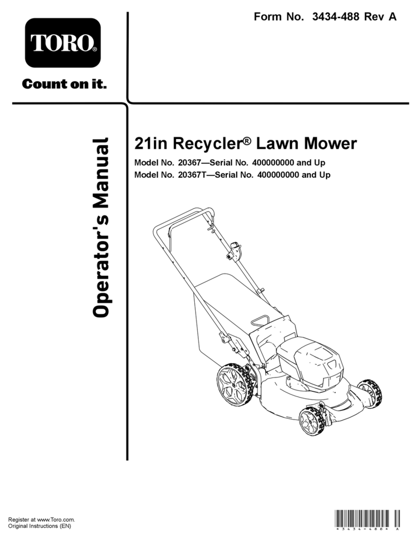 Toro Recycler 20367 User manual Toro Recycler 20367 User manual