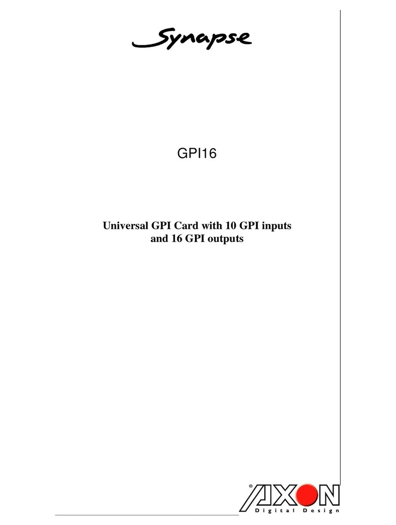 Axon Synapse GPI16 Technical manual