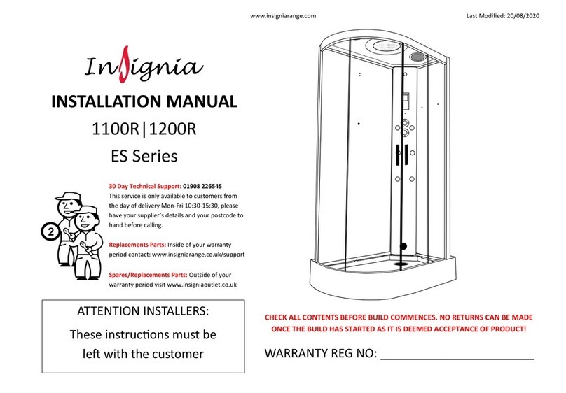 Insignia 1100R ES Series installation manual