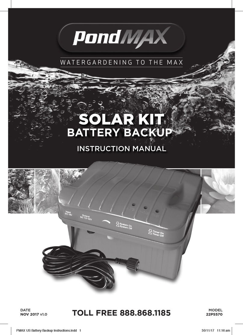 PondMAX PM700SB instruction manual