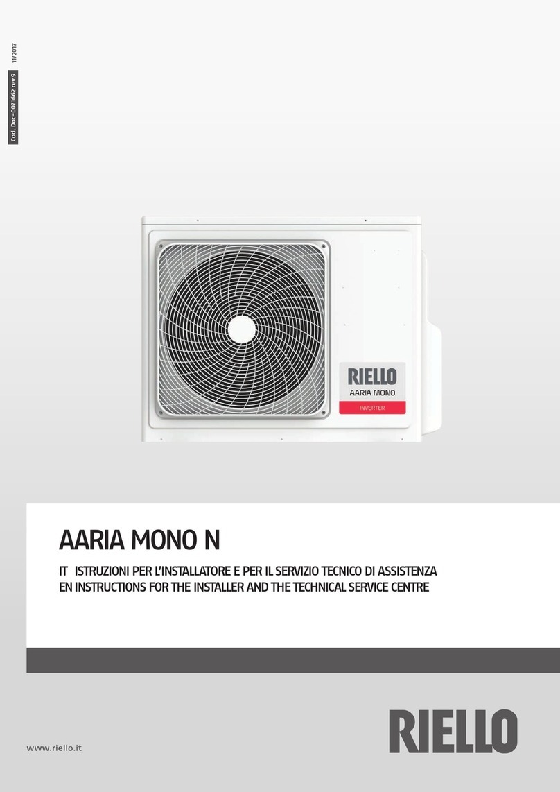 Riello AARIA MONO 25 N User guide