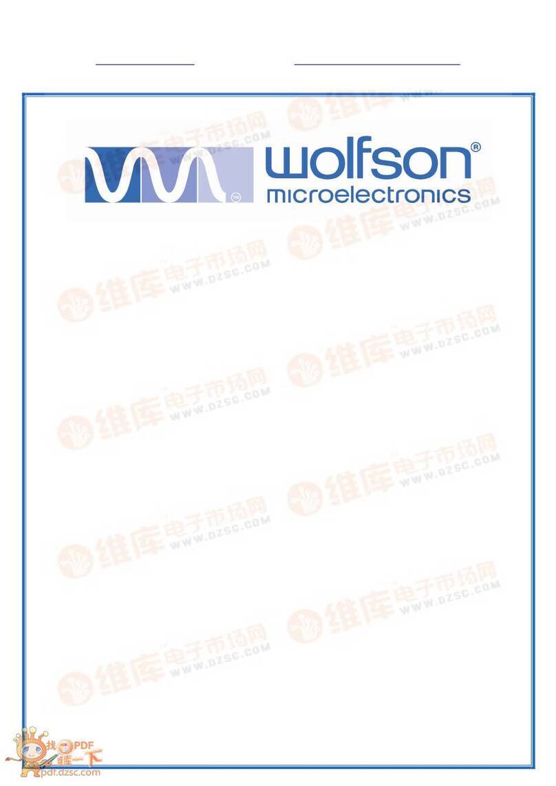 Wolfson WM8750-EV1M User handbook