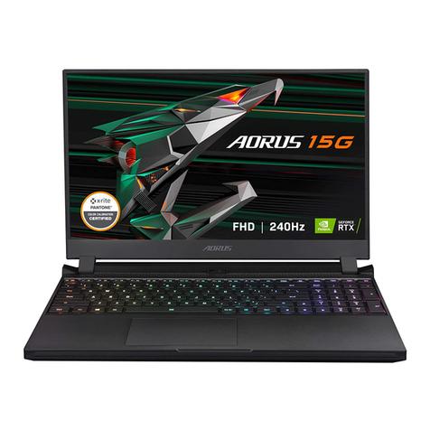 AORUS 15G User manual