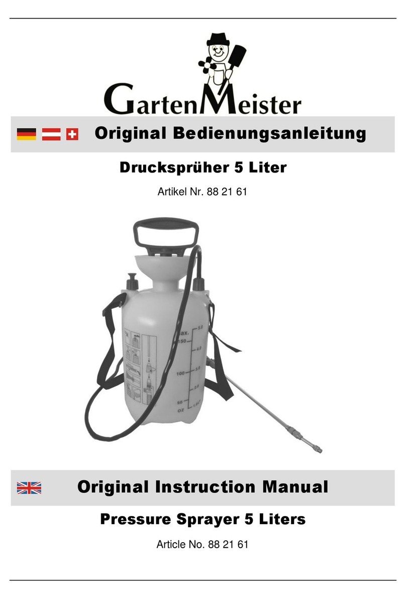 Garten Meister 88 21 61 Original instruction manual