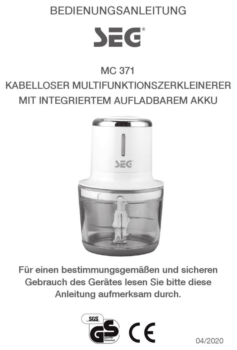 Seg MC 371 instruction manual