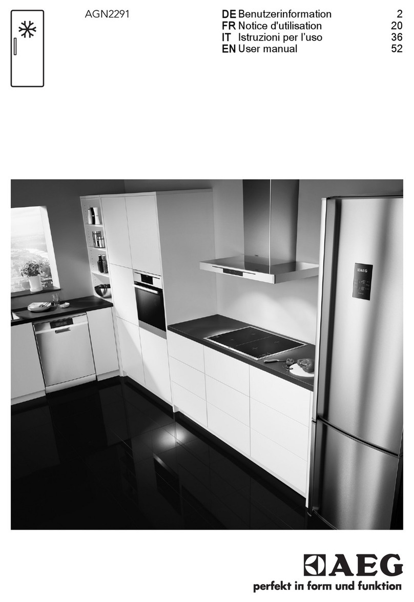 AEG AGN2291 User manual