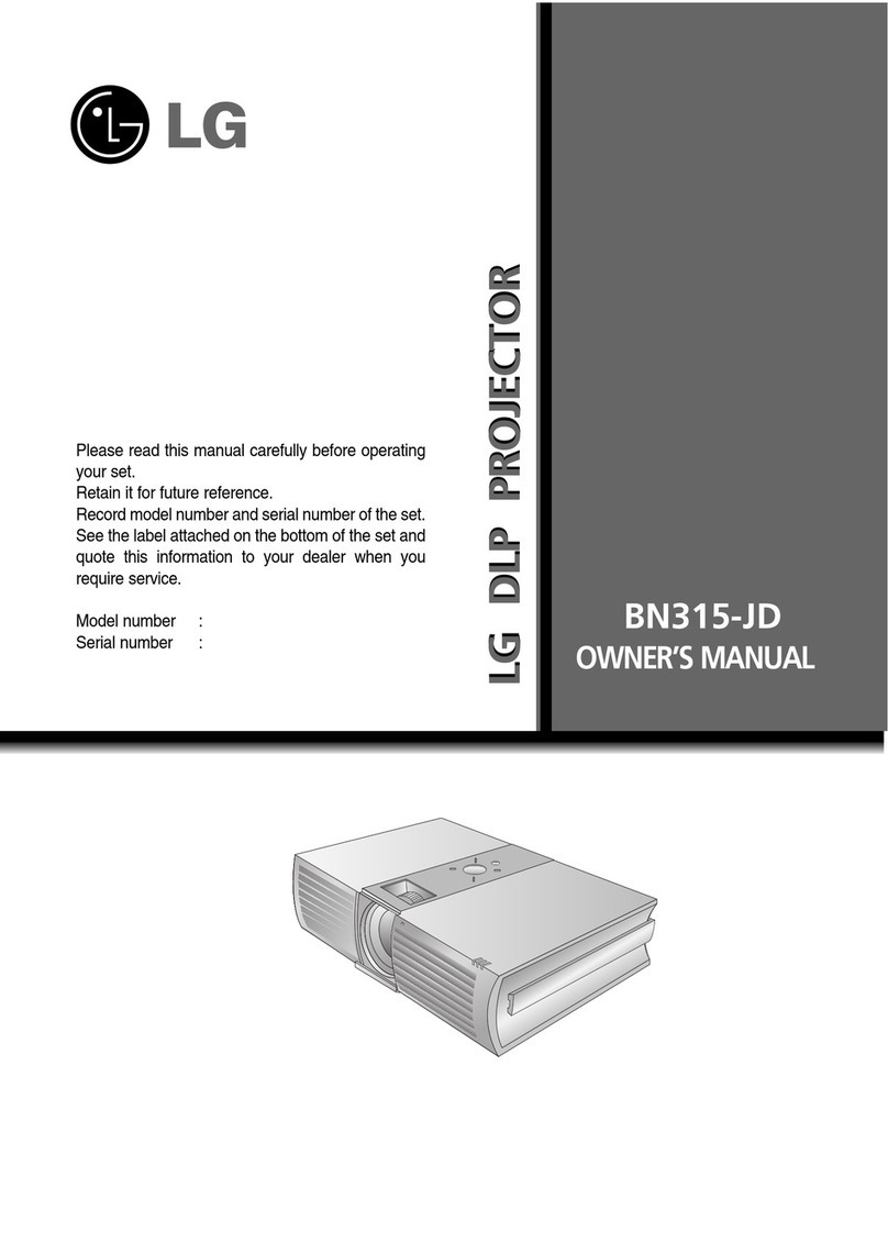 LG BN315-JD User manual