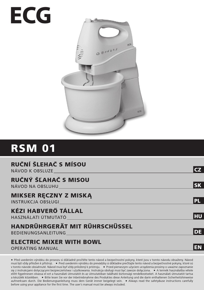 ECG RSM 01 operating manual