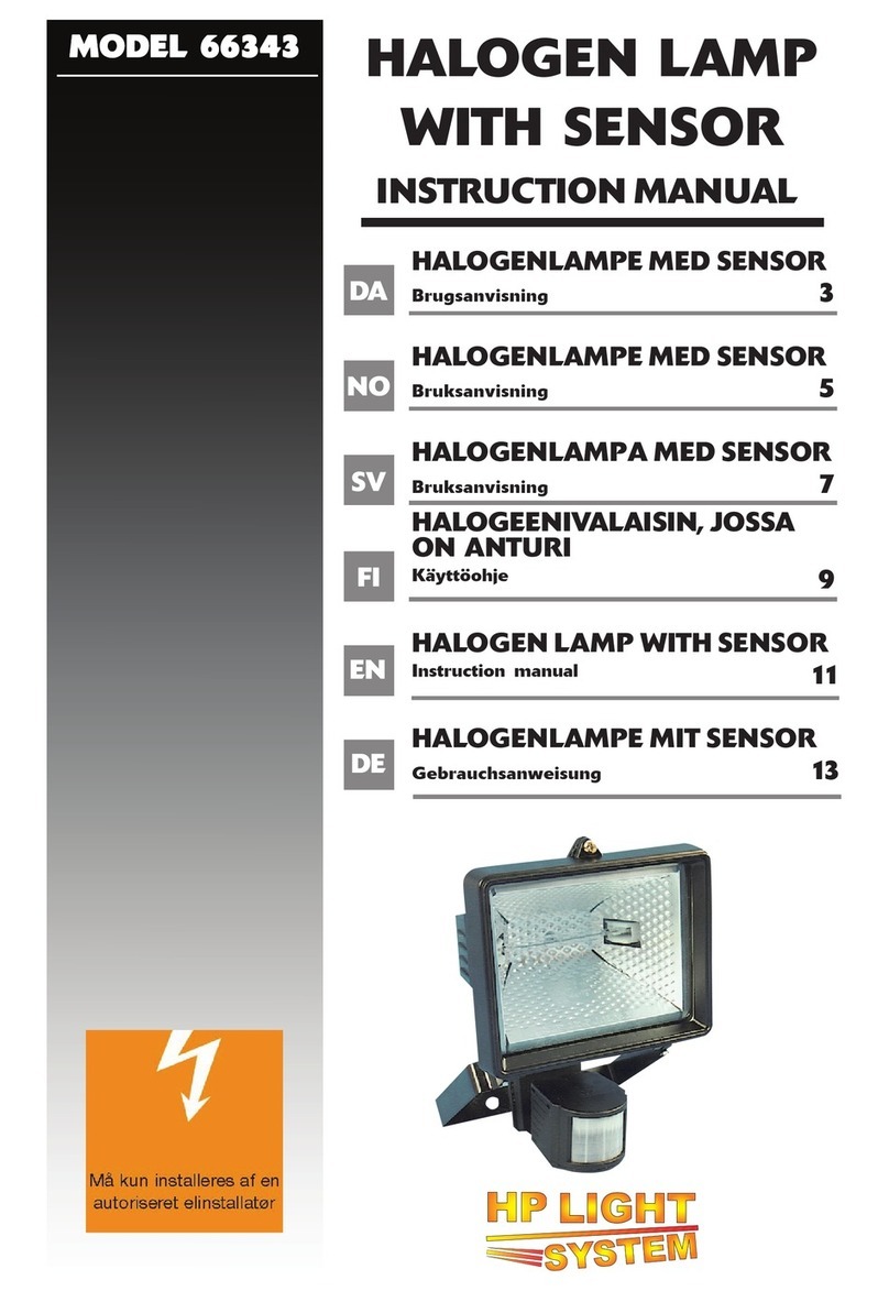 HP LIGHT SYSTEM 66343 instruction manual HP LIGHT SYSTEM 66343 instruction manual