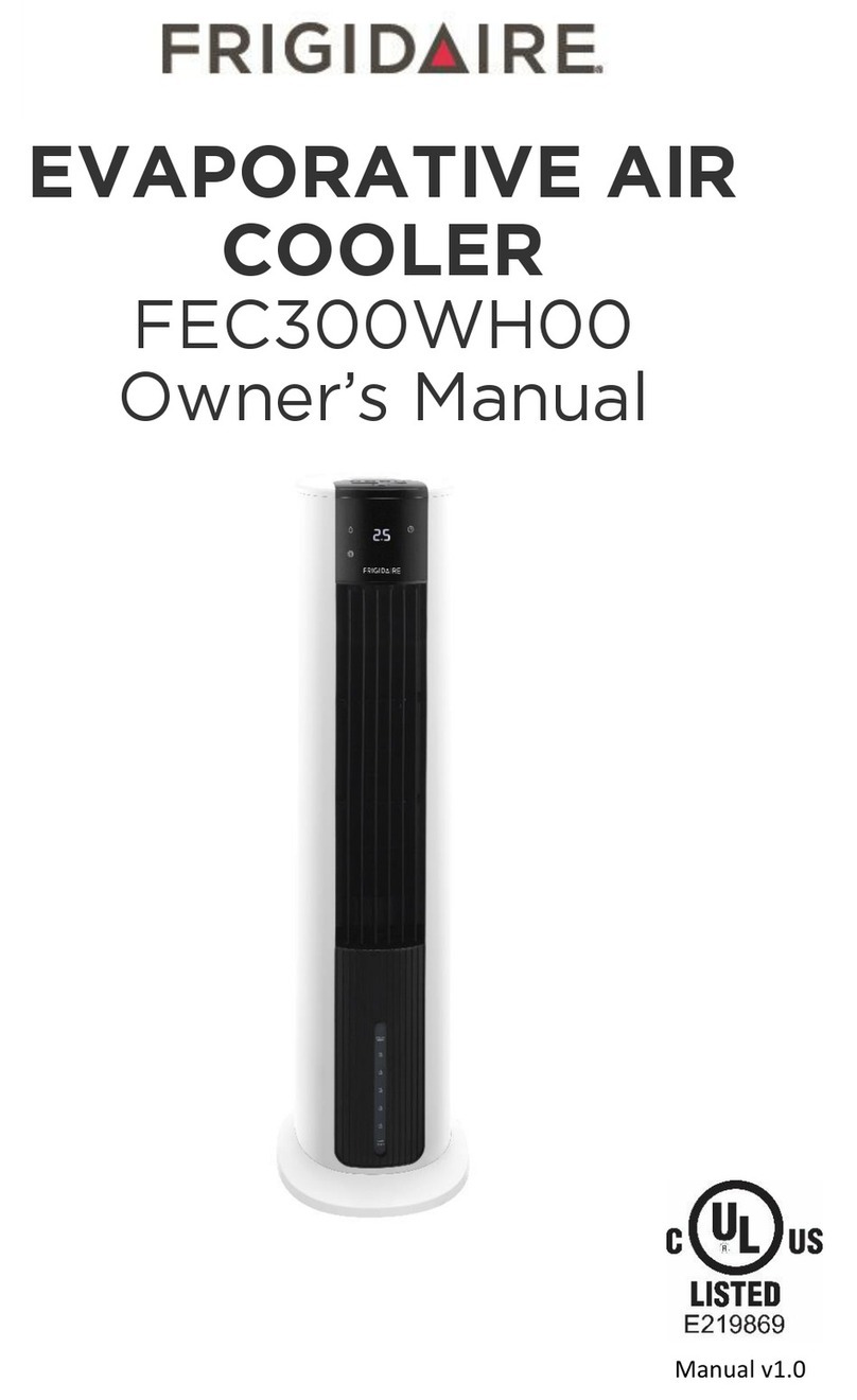 Frigidaire FEC300WH00 User manual