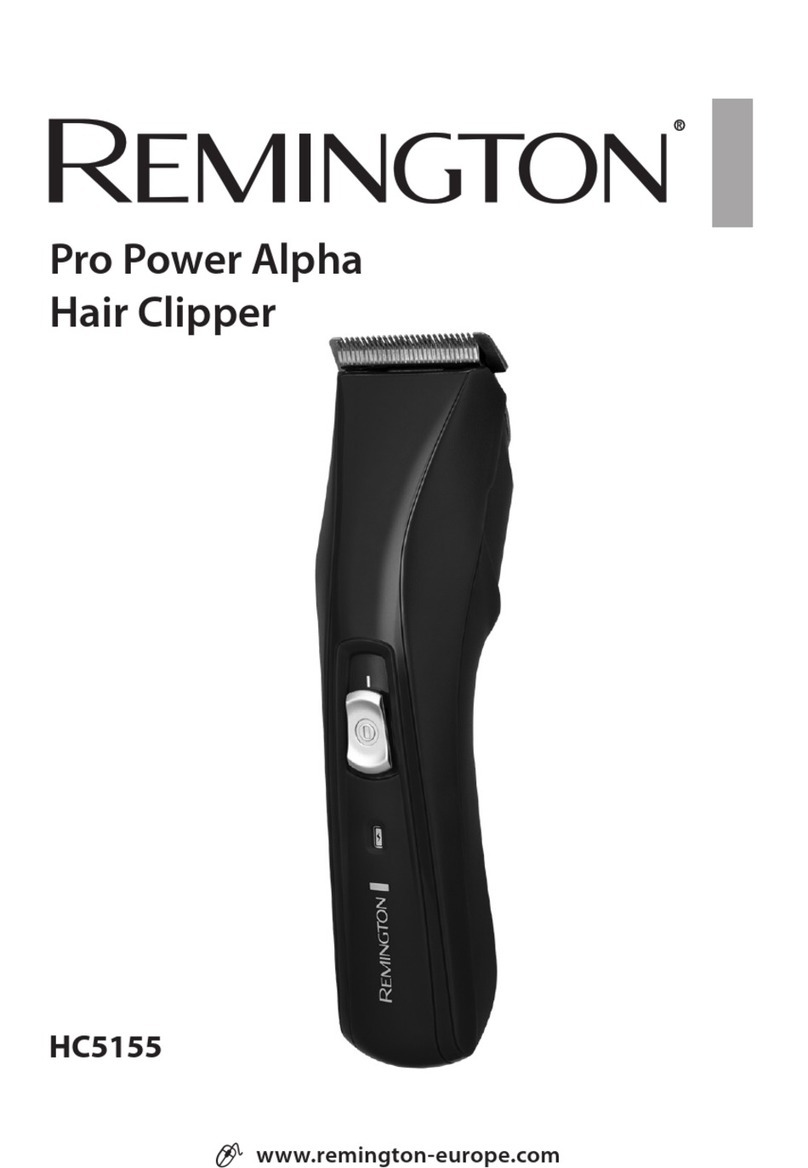 Remington Pro Power Alpha manual