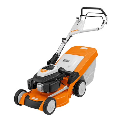 Stihl RM 650 T instruction manual
