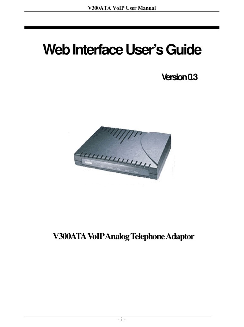 Aztech V300ATA User manual