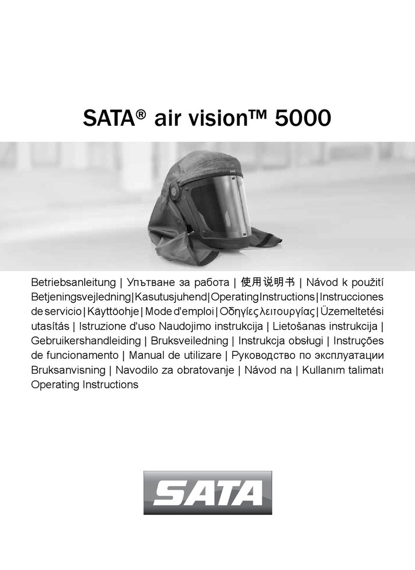 SATA air vision 5000 User manual