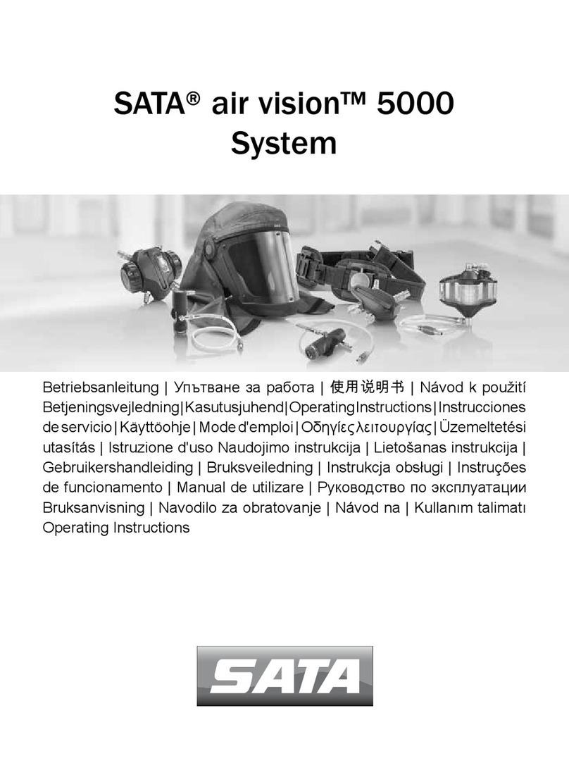 SATA air vision 5000 User manual