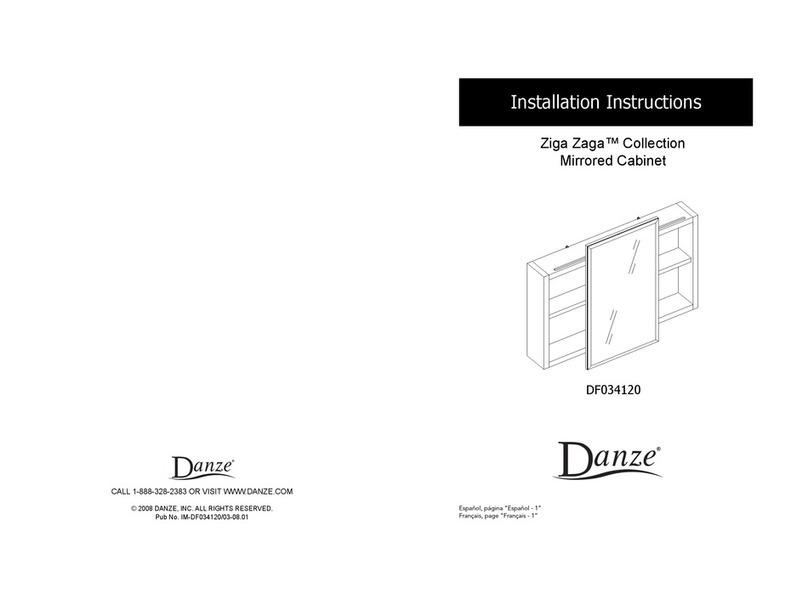 Danze Ziga Zaga DF034120 installation instructions